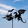 Weather Vane Wind Direction Indicator Wind Vane Garden Decor. 