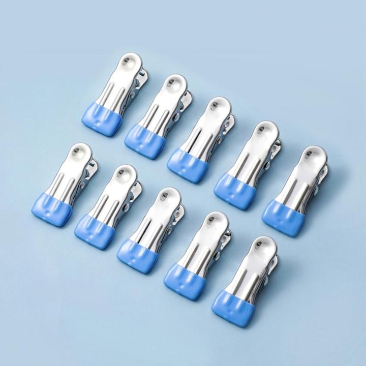 10 Pcs Clothes Pins, Bag Clips, Mini Clothes Pins For Photo, Chip Clips Bag Clips Food Clips, Clothes Pins Heavy Duty Outdoor