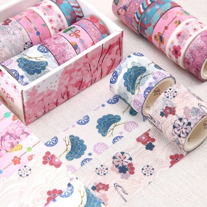 10%20Washi%20Tape%20Journal%20School%20supplies%20Adhesive%20tapes%20Stationery%20-%20Image%203