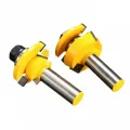 3 Pcs Accessories: 1 Pcs 1/2 Inch Shank Router Bit T-Slot and T-Track Slotting Tenon Cutter Tool & 2Pcs Rail Router Bit 1/2 Inch Shank Shaker Woodworking Chisel Cutter. 