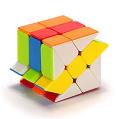Windmill Magic Cube 3x3x3 - Stickerless. 