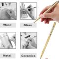 Electric Engraver Pen,Engraving Tool Kit for Metal Glass Stones Ceramic Plastic Wood Jewelry with Polishing Head,Scriber Etcher & Stencils Us Plug. 