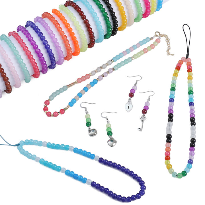 1%20Box%206/8mm%2024%20Colors/Lot%20Imitation%20Jade%20Glass%20Round%20Bead%20for%20Bracelet%20Necklace%20DIY%20Jewelry%20Making%20-%20Image%205