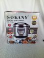 SOKANY Digital Rice Cooker 5L | 700W Smart Electric Cooker | Multi-Function with Timer | Model SK-07051. 