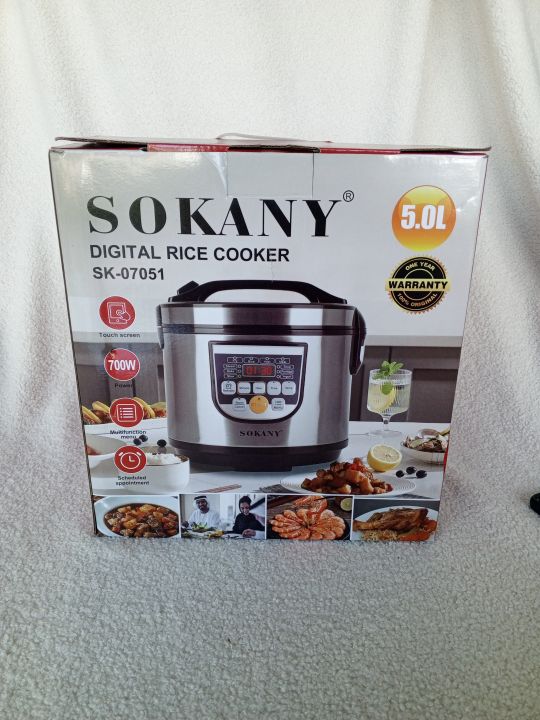 SOKANY%20Digital%20Rice%20Cooker%205L%20%7C%20700W%20Smart%20Electric%20Cooker%20%7C%20Multi-Function%20with%20Timer%20%7C%20Model%20SK-07051%20-%20Image%202