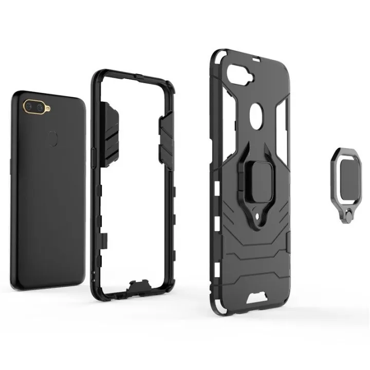 lthmy%20for%20OPPO%20A5S%20Case%20Silicone%20Hard%20Plastic%20Armor%20Back%20Phone%20Cover%20Casing%20Shockproof%20-%20Image%204