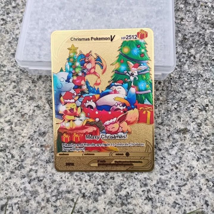 pokemon%20cards%20golden%20New%20Pokemon%20Metal%20Gold%20Card%20Mewtwo%20Eevee%20Arceus%20Energy%20Card%20Gengar%20Ash%20Ketchum%20Rare%20Game%20Collection%20Battle%20Trainer%20Card%20Kid%20GiftParty%20Games%20Crafts%20-%20Image%202