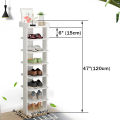 Shoe Cabinet / 8-Layer  Shoe Rack/ Creative Wood Space Saving Wardrobe Storage Rack - SR600Multi-layer Shoes Stand Organizers Cabinet. 