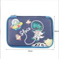 Space EVA Pencil Case Dinosaur Unicorn Student Pencil Box 3D Large Waterproof Cartoon Student Stationery. 