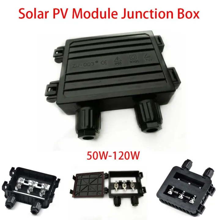 1Pcs%20New%2050W-120W%206A%20Solar%20Junction%20Box%20Black%20IP65%20Waterproof%20PV%20Module%20Box%20Electrical%20Testing%20Tool%20for%206.5A%20Solar%20Panel%20Cable%20Connector%20Kit%20-%20Image%206