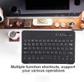 Tosuny Arabic Keyboard, 7-inch Portable Ultra-Thin Arabic Wireless Bluetooth Keyboard Universal with Energy-Saving Keyboard Sleep Mode. 
