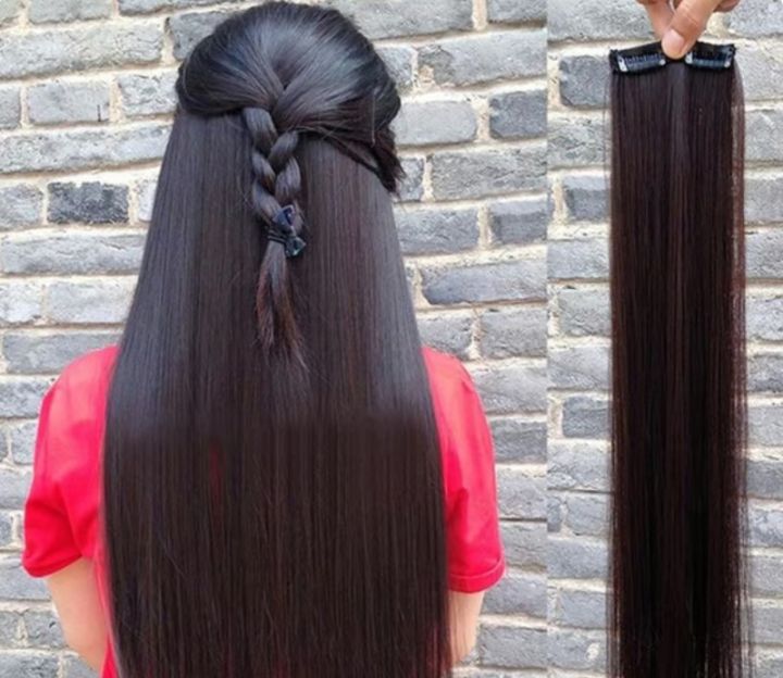 2%20Clip%20Straight%20Long%20Hair%20Pony%20Wig%20Ponytail%20Tail%20Hair%20Cosplay%20Hair%20Wig%20Fiber%20Synthetic%20Fake%20Hair%20Extensions%20For%20Women%20C255%20L%20-%20Image%209