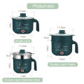 Multifunctional Electric Cooking Machine 1.3L Mini Rice Cooker Hot Pot Single/Double Layer Non-stick Pan for Home Dormitory. 