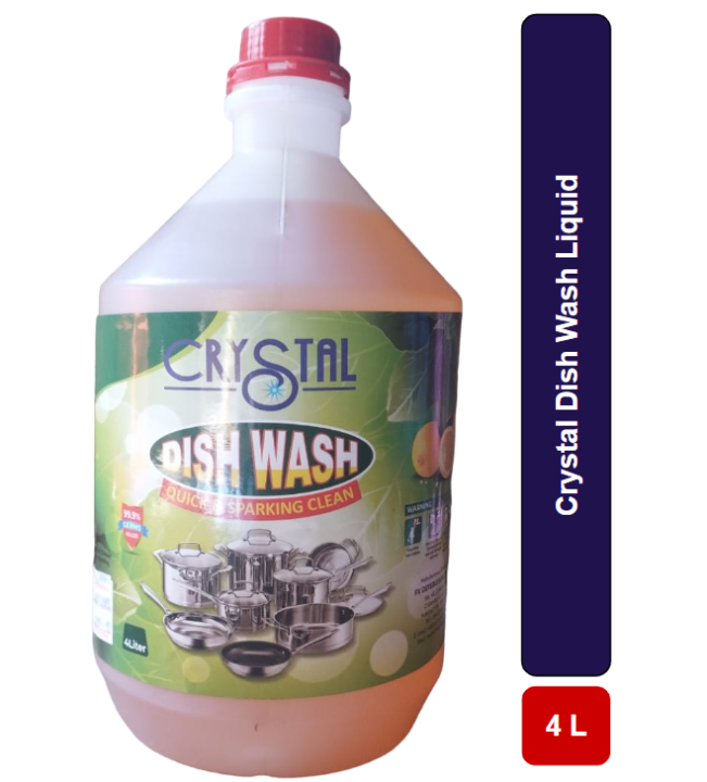Crystal Dish Wash Liquid 4L Daraz.lk
