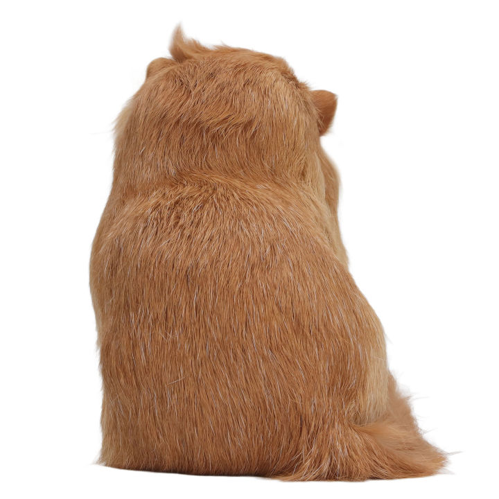 Furry Cat Statue Soft Simulation Cat Doll Funny for Car