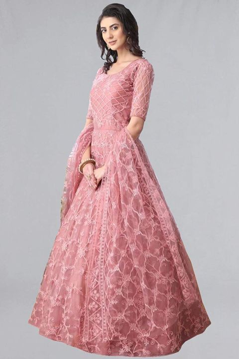 Nir%20Fashion%20Women%20Net%20Semi-Stitched%20Lehenga%20Choli%20(Anarkali-White_L-Gs_Pink_2Xl)(FROM%20INDIA)NUZ%20-%20Image%202