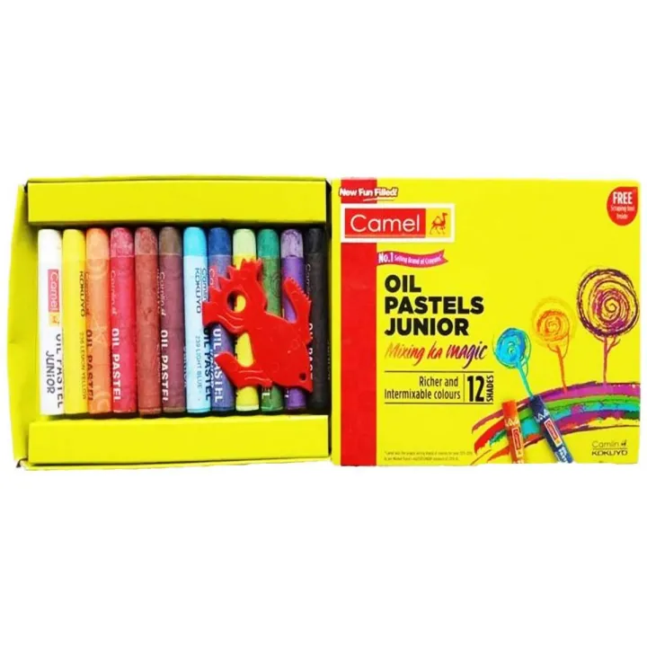 Camel%20Camlin%20Oil%20Pastel%20-%2012%20Shades%20-%20Image%204