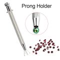 Inspection Tools Jewelry Bead Gem Holder Pick-Up Tool Diamond Gems 4 Prong Tweezer Catcher Grabber DIY Professional Jewelry Making Tool Jeweler. 