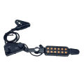 KOKKO P-011 12 Sound Hole Guitar Pickup With Volume Tone Tuner Magnetic Pickup Transducer For Acoustic Classical Guitar. 