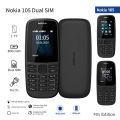 Nokia 105 Dual Sim 4th Edition Made in Vietnam 1 Year Warranty Button Phone 4G Long Battery Flashlight Radio. 