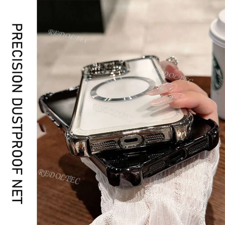 Y19S%20Case%20Magnetic%20Four%20Corner%20Shockproof%20Transparent%20With%20Magnet%20Ring%202024%20New%20Design%20Clear%20Casing%20For%20VIVOY19S%20VIVO%20Y19%20S%20Ultra%20Thin%20Soft%20Back%20Phone%20Cover%20-%20Image%204