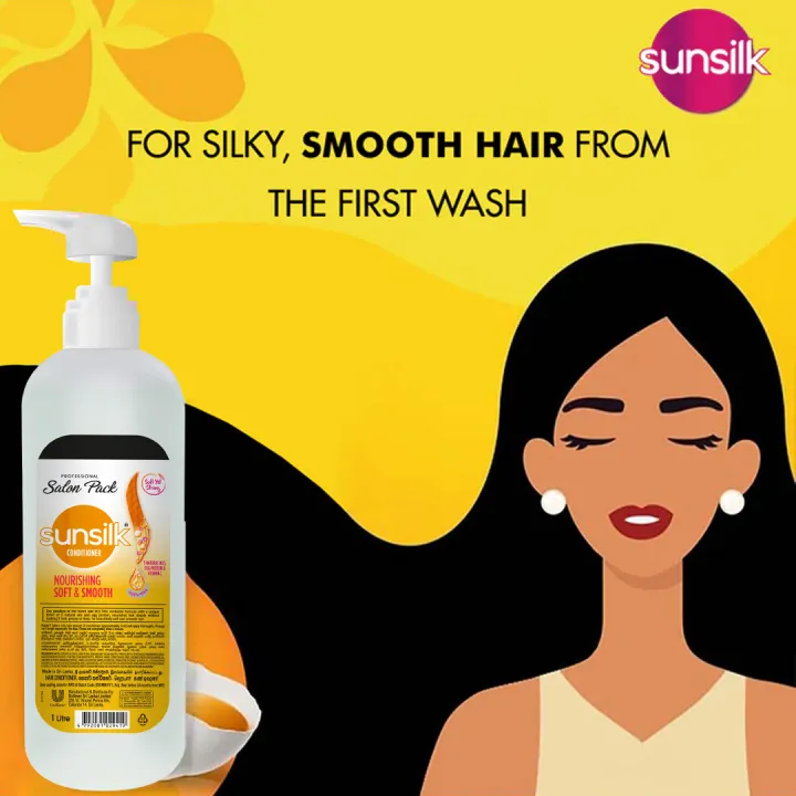 Sunsilk%20Soft%20&%20Smooth%20Shampoo,%201L%20-%20Image%203