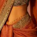 Ready Stock= new design saree belly chain(saree belt). 