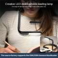 LED Neck Reading Light Creative Silicone Soft Hanging Adjustable Neck Reading Lamp Suitable For Night Running Reading Camping 1Pcs. 