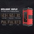 FOXSUR Motorcycle Battery Chargers 12V6A Full Automatic mart Battery Chargers Maintainer. 