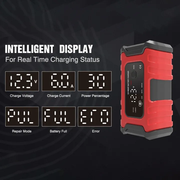 FOXSUR%20Motorcycle%20Battery%20Chargers%2012V6A%20Full%20Automatic%20mart%20Battery%20Chargers%20Maintainer%20-%20Image%208