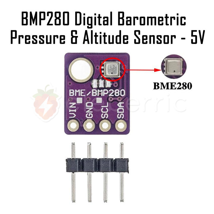 BMP280 Digital Barometric Atmospheric Pressure Temperature Altitude ...