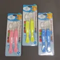 Spoon (2pcs) (JR-8006)  Spoon 2pcs Set Silicone spoon soft and flexible spoon baby spoon set baby silicone spoon |Blackkito|. 