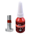 10ml Screw Lock Threadlocker Loctite 277 Red Screw Glue Thread Locking Agent Anaerobic Glue Anti-loose Thread Sealants. 