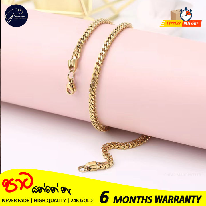 Glamon%20Diamond%20cut%20franco%20chain%203mm%20Thick%20Stainless%20Steel%20Necklace%20for%20men%20women%20Gold%20chain%20Black%20mala%20boys%20chain%20for%20men%20silver%20-%20Image%203