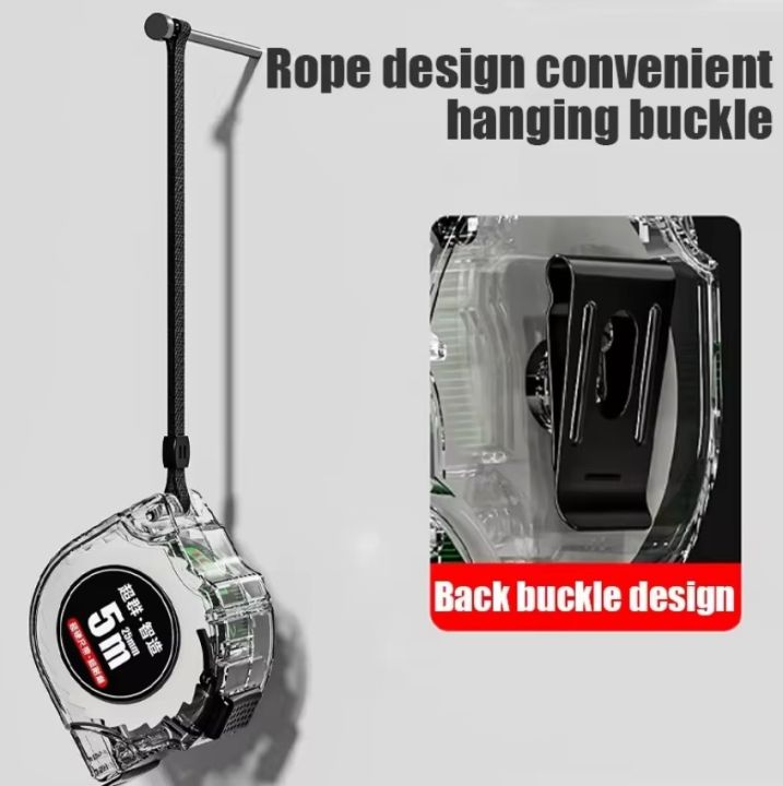 Self%20Locking%20Steel%20Tape%201PCS%205/3M%20Measuring%20Tool%20High-Precision%20Laser%20Inkjet%20Code%20Box%20Ruler%20Measure%20Fluorescent%20Widened%20Meter%20Ruler%20-%20Image%206