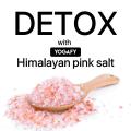 YOGAFY- Himalayan Pink Salt - (350 gm) || HEART HEALTHY Salt Packed with 84 Minerals | Cooking - Seasoning for grilled meats, seafood as well as baking - FOOD GRADE Pet Jar Pack |(FROM INDIA). 