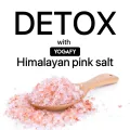YOGAFY- Himalayan Pink Salt - (350 gm) || HEART HEALTHY Salt Packed with 84 Minerals | Cooking - Seasoning for grilled meats, seafood as well as baking - FOOD GRADE Pet Jar Pack |(FROM INDIA). 