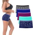 Low Waist Pure Cotton Box Panties for Girls. 