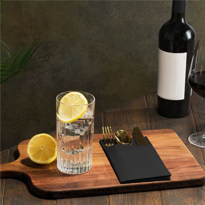 100PCS%20Disposable%20Dinner%20Napkins%20with%20Built-in%20Flatware%20Pocket,Prefolded%20Cloth%20Like%20Paper%20Napkins%20for%20Wedding%20Party%20-%20Image%203