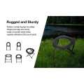 Folding Commode Chair Portable Toilet Seat with Bucket. 