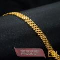 Gold plated 3.5MM Bismark Bracelet For Gents & Ladies. 