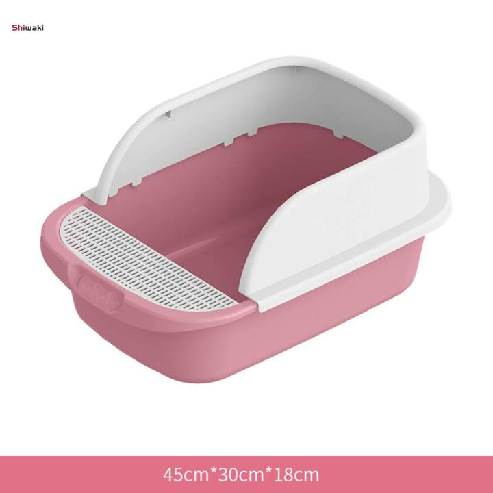 Cat%20Easy%20to%20Clean%20Anti%20Splashing%20Kitty%20Litter%20Pan%20with%20Cat%20Sandbox%20Pet%20Litter%20Tray%20-%20Image%206
