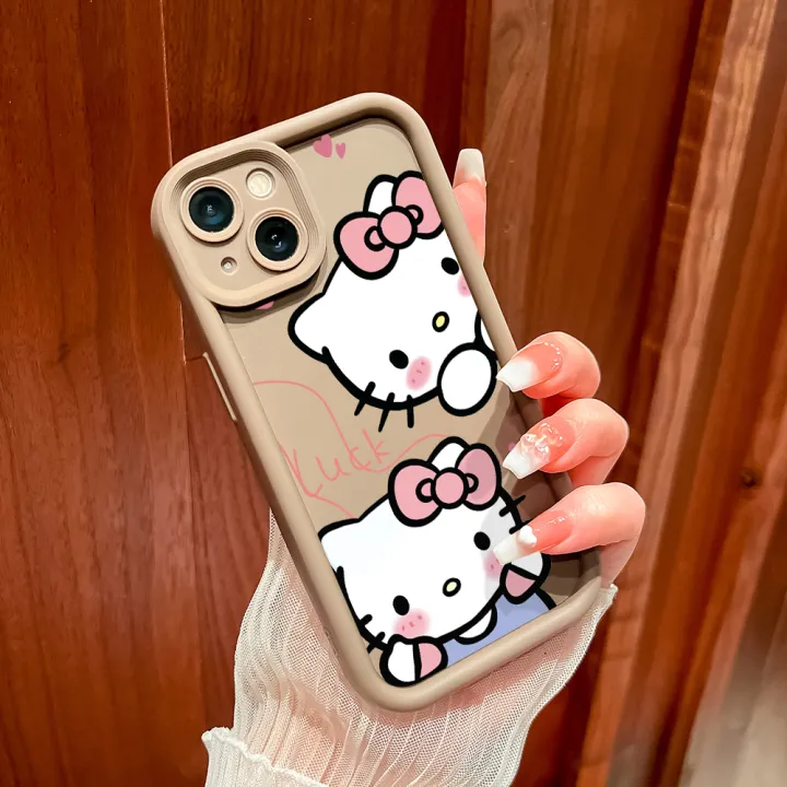 Hontinga%20for%20OPPO%20A15%20A15S%20Back%20Cover%20Cute%20Shy%20Hello%20Kitty%20Pattern%20Ladder%20Soft%20Camera%20Protection%20Rubber%20Phone%20Case%20for%20Girls%20-%20Image%204