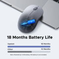UGREEN Mouse 2.4G Dual Mode, 4000DPI 4-Level Adjustable, Silent Click, Portable Ergonomic Mouse for Laptop. 