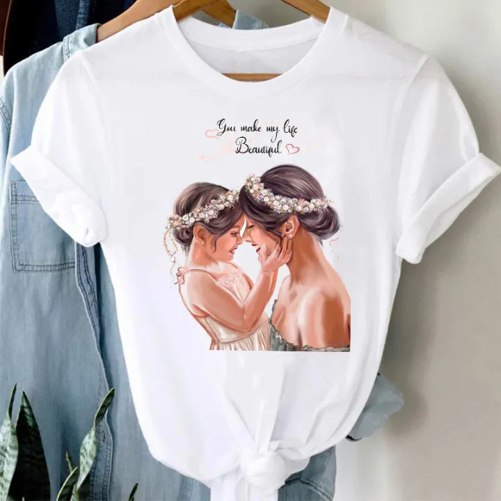 T-shirts%20Women%2090s%20Watercolor%20Boy%20Son%20Cartoon%20Style%20Mom%20Mother%20Mama%20Clothes%20Stylish%20Tshirt%20Top%20Lady%20Print%20Girl%20Tee%20T-Shirt%20-%20Image%206