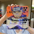 NEW Aweisuan Bandai Naruto Pain Blue Light Phone Case for iPhone 14 13 11 12 15 Pro Max Hot Cartoon Anime Soft TPU Cover Men Kids Gifts. 