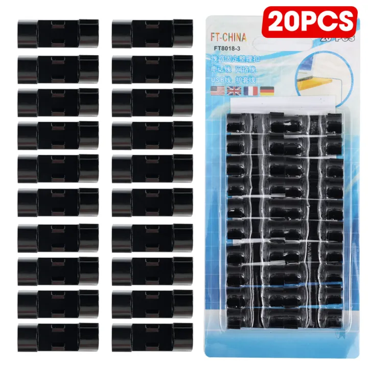 %E3%80%90Limited%20edition%E3%80%91%2020%20Pack%20Cable%20Organizer%20Clips%20Wire%20Management%20Holder%20for%20Desktop%20and%20Workstation%20-%20Image%203