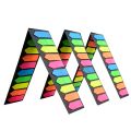 Sticky Note Flags,300 Pcs Total,Pack of 5 Color Tabs,Strip Tabs. 