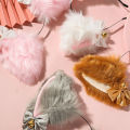 Plush Cat Ears Bell Headband Super Fairy Japanese Soft Girl Headdress Photoshoot. 