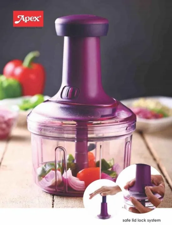 2 in 1 Push N Chop Chopper
